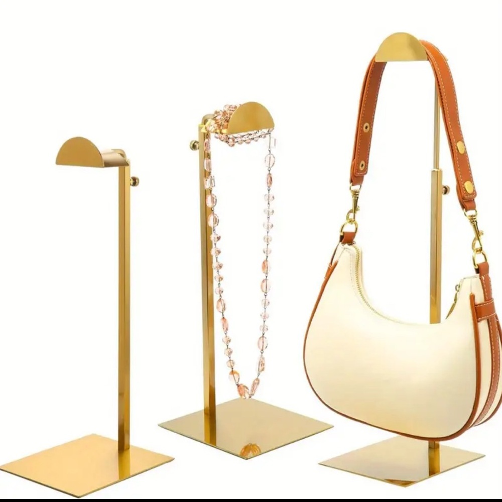 Handbag display Stainless Steel Stand Adjustable you get one New